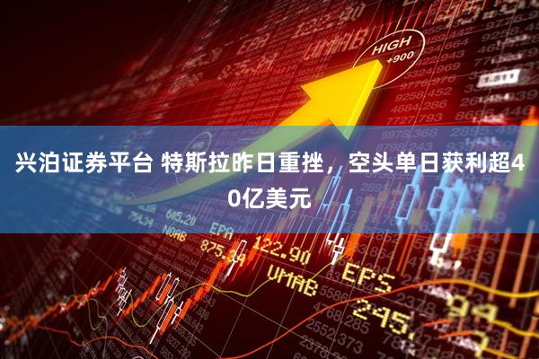 兴泊证券平台 特斯拉昨日重挫，空头单日获利超40亿美元